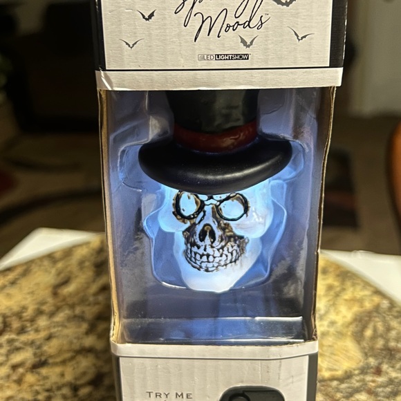 Gemmy • 2022 • Spooky Moods • LED Lightshow • Skeleton Light String • New W/ Box - Picture 2 of 10
